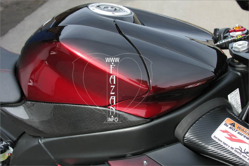 Эксклюзивная покраска методом аэрографии мотоцикла Yamaha R1, фото 08.