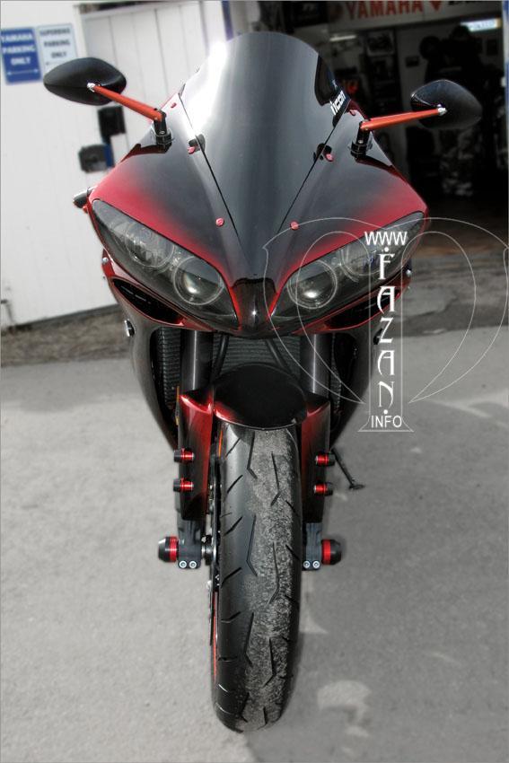 Эксклюзивная покраска методом аэрографии мотоцикла Yamaha R1, фото 12.