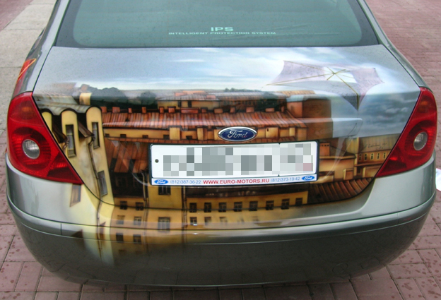 Шоу "S-Drive" в Ленэкспо. 2007 год. Аэрография на автомобилях. Фото 13.