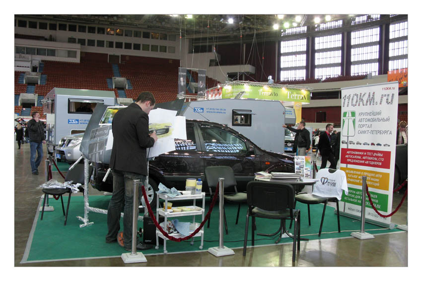 Наша экспозиция на выставке "Мир автомобиля-2013". Фото 07.