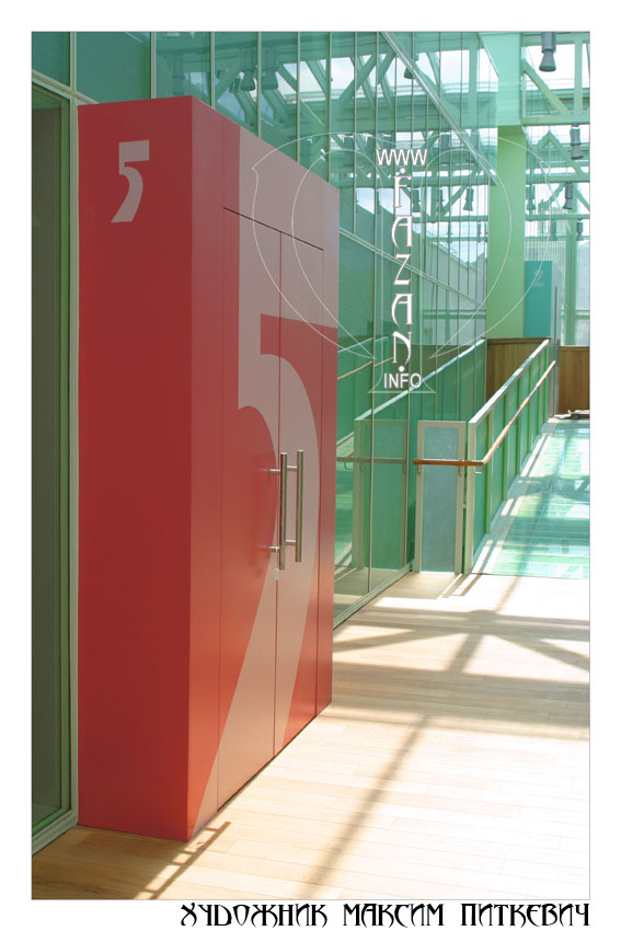 Роспись дверей в Академии танца Бориса Эйфмана, фото 11.