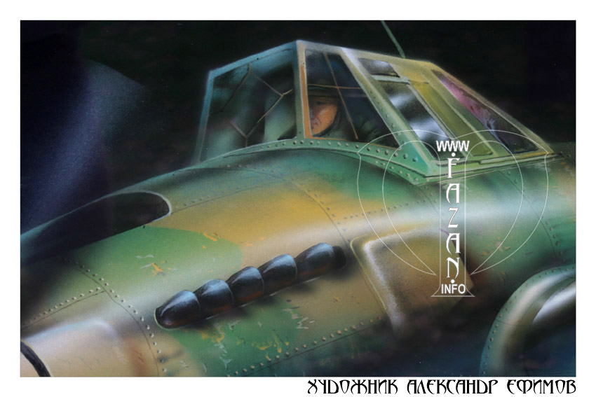 Аэрография на тему Великой Отечественной войны на автомобиле Hummer H2. Фото 21.